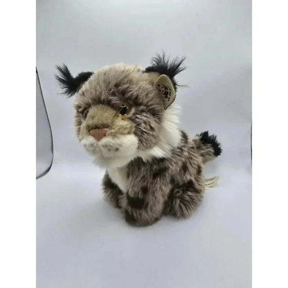 WWF Bobcat Lynx Spotted Wildcat Plush Stuffed Animal Wildcat Wild Cat- Retired - Picture 2 of 7